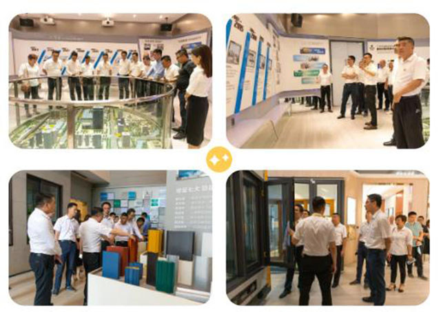 佛山市湖南省邵陽市商會代表參觀了各車間的生產(chǎn)線