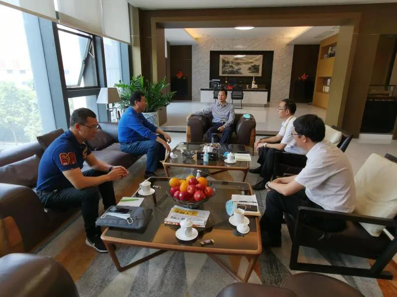 中國有色金屬加工工業(yè)協(xié)會副理事長兼秘書長章吉林 一行蒞臨調研。.jpg