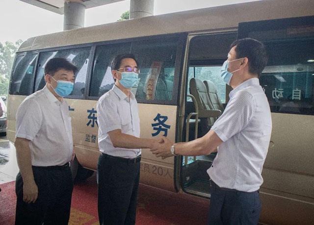 潘董事長(zhǎng)對(duì)調(diào)研組的到來(lái)表示歡迎