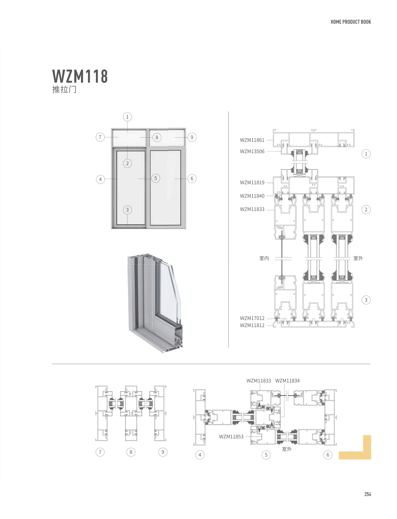 WZM118推拉門